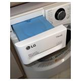 LG DLHC1455W Front Load Heat Pump Dryer ThinQ White Used