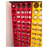 Vintage Modular Plastic Bottle Racks Retro Wine Storage Set 4 Colors