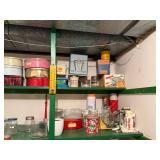Large Mixed Lot Vintage Cookie Tins Holiday Biscuit Storage Containers