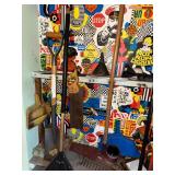 Mixed Garage Garden Hand Tools Lot Shovels Rake Saw Broom Used