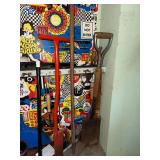 Mixed Garage Garden Hand Tools Lot Shovels Rake Saw Broom Used