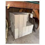Mixed Concrete Block Lot Decorative Screen & Solid Cinder Blocks
