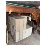 Mixed Concrete Block Lot Decorative Screen & Solid Cinder Blocks