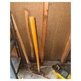 Hydraulic Floor Jack & Hand Tool Lot Sledge Pick Axe Used