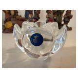 Tom Clark Gnome Figurines Lot w/ Royal Copenhagen Crystal Bowl