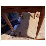 Vintage Wooden Roll Top Writing Desk Secretary w Drawers, Good