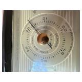 Vintage Airguide Desk Weather Station Barometer Thermometer Hygrometer