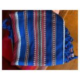 Large Vintage Linen Tablecloth Napkin Towel Textile Lot Mixed Patterns