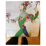 Bjorn Wiinblad Vintage Figural Art Prints Poster Lot Denmark