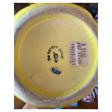 Mixed Estate Table Lot Lemon Pitcher Flashlight Pottery Decor