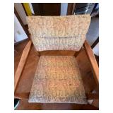 Vintage Mid Century Corner Banquette Dining Set Table 3 Chairs
