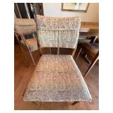 Vintage Mid Century Corner Banquette Dining Set Table 3 Chairs