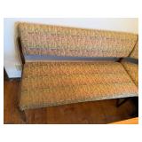 Vintage Mid Century Corner Banquette Dining Set Table 3 Chairs