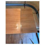 Vintage Mid Century Corner Banquette Dining Set Table 3 Chairs