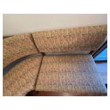 Vintage Mid Century Corner Banquette Dining Set Table 3 Chairs