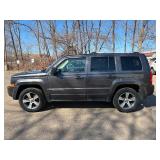 2016 JEEP PATRIOT HIGH ALTITUDE *2 Owner | 4x4 | No Accidents Reported* (NO RESERVE)