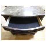 Ashley Dark Brown Three Drawer Night Stand