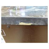 Ashley Dark Brown Three Drawer Night Stand