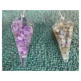 5 Organite Pendants