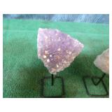 3 Crystals on Stands