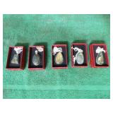 5 Labradorite Pendants