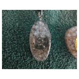 5 Organite Pendants