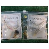 5 Crystal Pendulum Necklaces