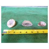 3 Geodes Crystals