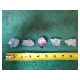 Flourite Stones and Amethyst