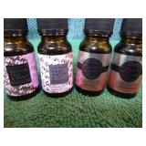 Assortment of Essential Oils and Fragrance Oils