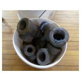 3 Buckets of Pipe Fittings
