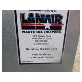 Lanair Waste Oil Heater