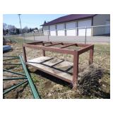 Steel Cart on Wheels