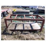 Steel Cart on Wheels