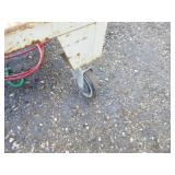 Metal Cart with Fold Down Sides