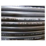 Partial Spool of Corning Optical Cable