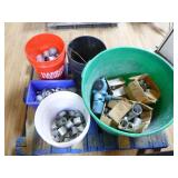 Lot of Miscellaneous Pipe, Fittings and Pump