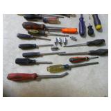 Lot of Assorted Screwdrivers