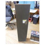 Collection of DVDs and VHS Tapes with Tower Cabinet