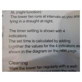 Tower Fan and Humidifier