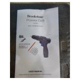 Brookstone Cordless Power Drill