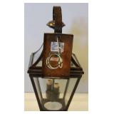 Classic Light Bronze Finish Wall Lantern 18 Inch Long X 9 Inch Wide