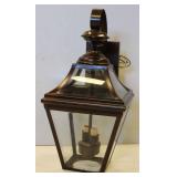 Classic Light Bronze Finish Wall Lantern 18 Inch Long X 9 Inch Wide