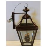 Classic Light Bronze Finish Wall Lantern 18 Inch Long X 9 Inch Wide