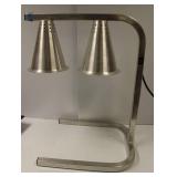 Carlisle FoodService Products HL7237 2-Bulb Heat Lamp / Food Warming Station