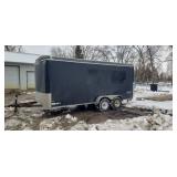 2004 Haulmark 16' Enclosed Trailer with ramp door and side door