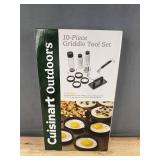 Cuisinart Outdoors 10-Piece Griddle Tool Set - Brand New