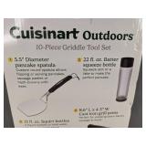 Cuisinart Outdoors 10-Piece Griddle Tool Set - Brand New