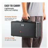 VEVOR Graded Card Coded Lock Storage Box 4 Slots and Foam Dividers - Great for Graded, Top Loaded, Loose and One Touch Cards - Brand New