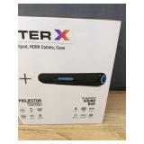 iLive Movie Theater X 6-in-1 Projector Kit, 120" Screen, Sound Bar $199 Retail - Brand New